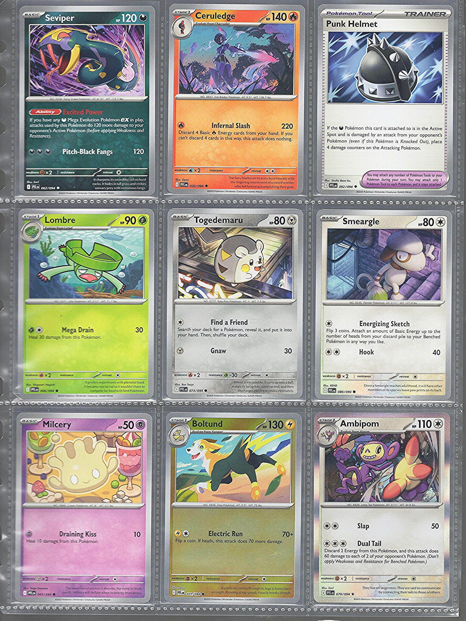 9 - Pokemon Phantasmal Flames Cards: Including Holos, Reverse Holos, & Base (1 of 2)
