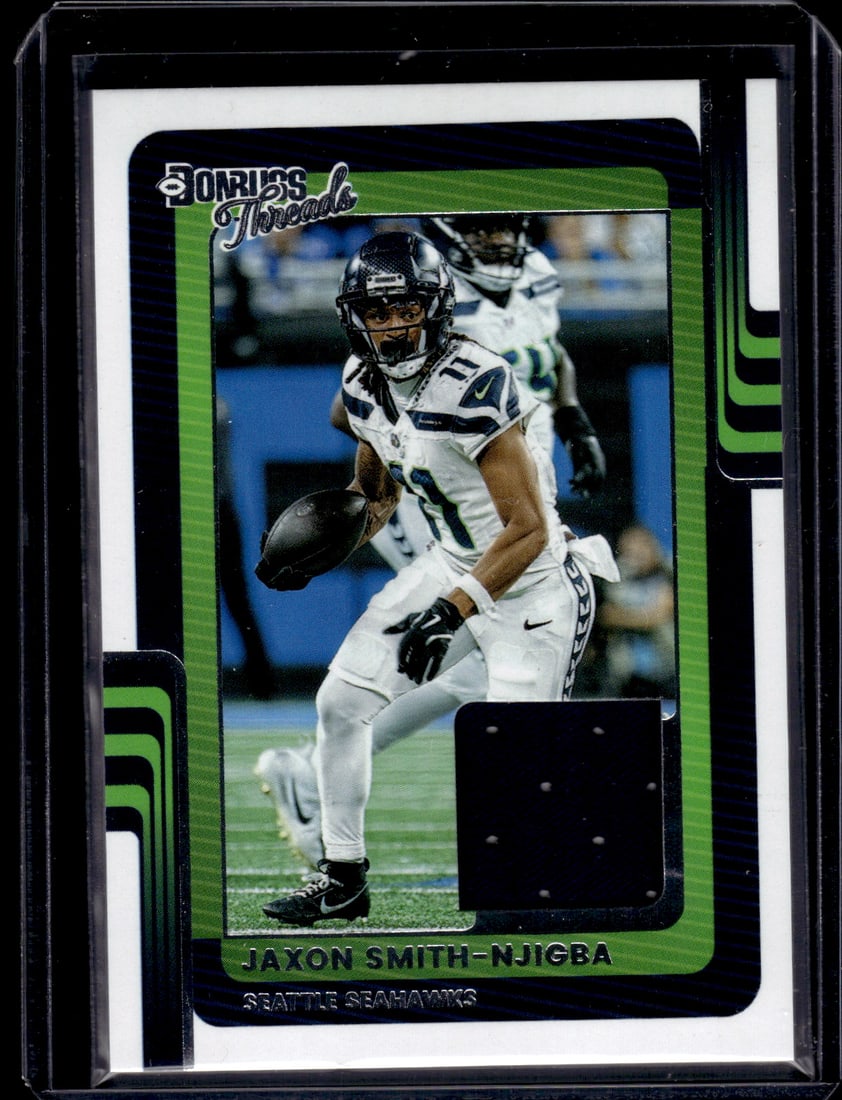 Jaxon Smith-Njigba Patch 2025 Donruss #DTH-JSN Seattle Seahawks (1 of 2)