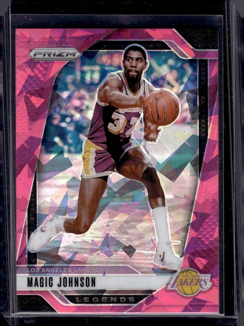 Magic Johnson Pink Ice 2024-25 Panini Prizm #294 Los Angeles Lakers (1 of 2)