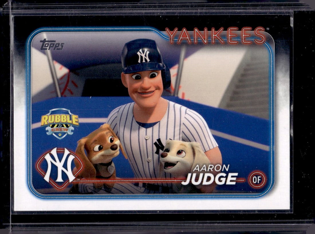 Aaron Judge Paw Patrol 2024 Topps #PP-2 New York Yankees: Topps Baseball MLB Trading & Sports Cards, Sports Cards for Sale Near Me, World Series & Hall of Fame Players Memorabilia, Refractors, X-Fractors, Numbered, SP, SSP, Valuable Auction Memorabilia Lots 