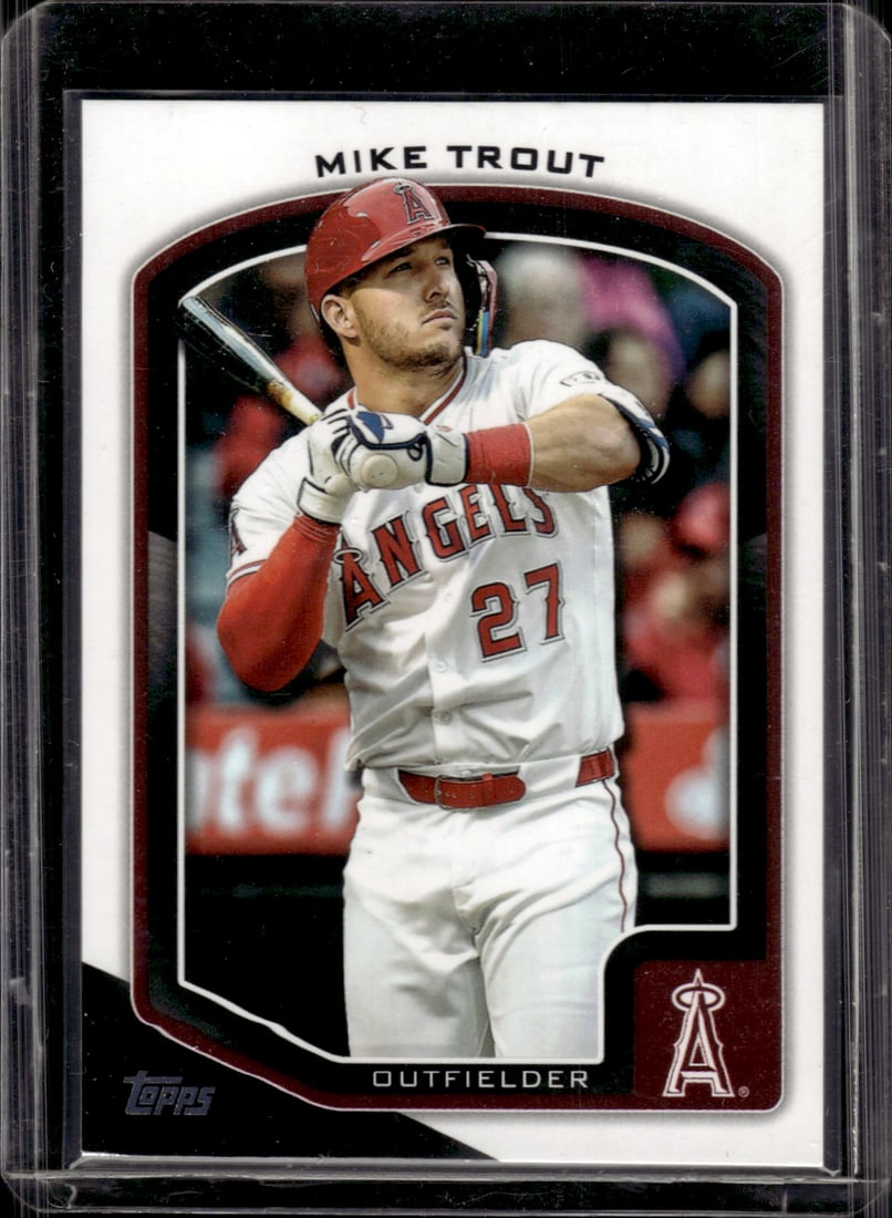 Mike Trout 2025 Topps Flagship 2 #27 Los Angeles Angels (1 of 2)
