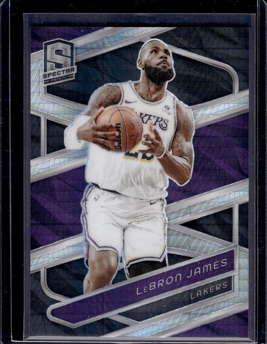 LeBron James International Prizm 2023-24 Spectra #26 Los Angeles Lakers (1 of 2)