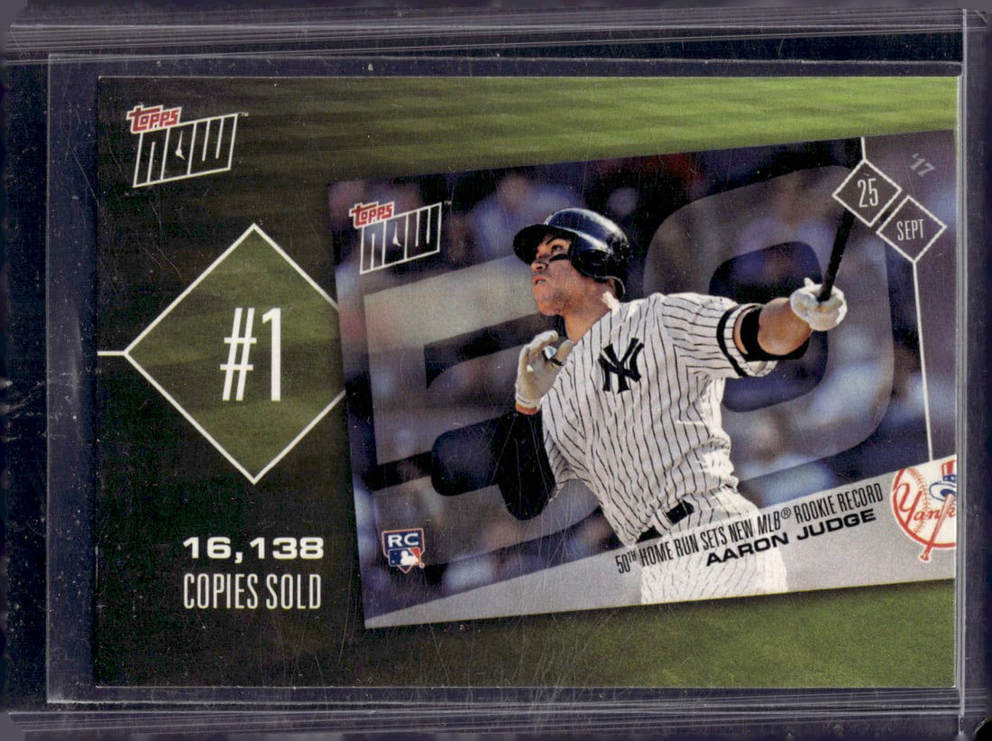 Aaron Judge 2018 Topps Now #TN-1 New York Yankees (1 of 2)