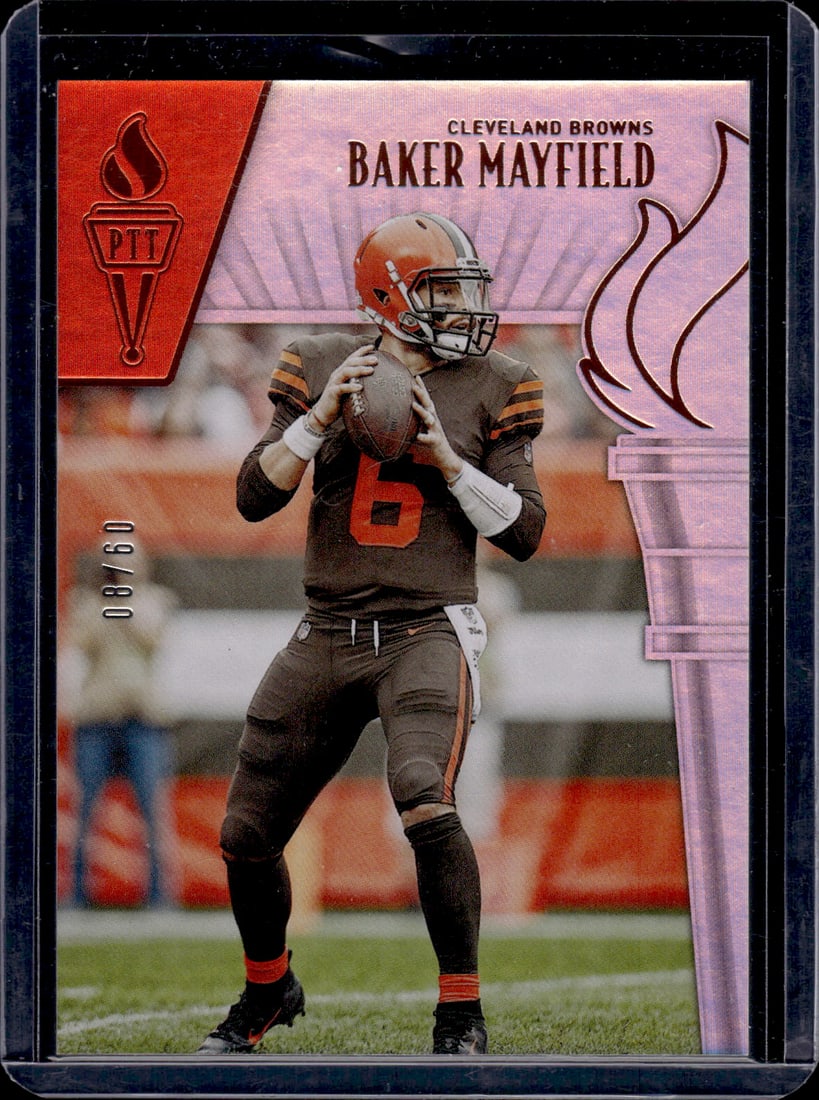 Baker Mayfield /60 2019 Panini Passing the Torch #10 Browns, Buccaneers (1 of 2)