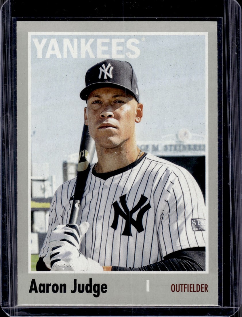 Aaron Judge 2024 Topps Archives #162 New York Yankees: Topps Baseball MLB Trading & Sports Cards, Sports Cards for Sale Near Me, World Series & Hall of Fame Players Memorabilia, Refractors, X-Fractors, Numbered, SP, SSP, Valuable Auction Memorabilia Lots 