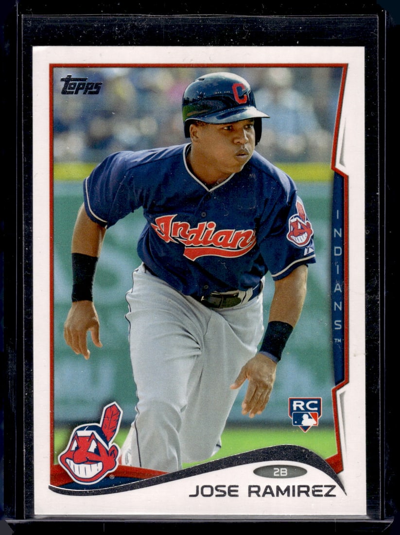 Jose Ramirez Rookie Card 2014 Topps #424 (1 of 2)