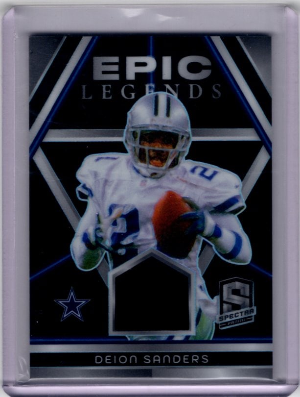 Deion Sanders Epic Legends Patch /99 2024 Panini Spectra #ELM-DSS Cowboys, Falcons (1 of 2)