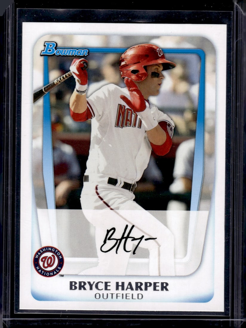 Bryce Harper Prospects 2011 Bowman #BP1 Nationals, Phillies (1 of 2)