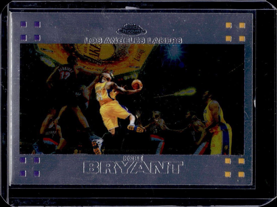 Kobe Bryant 2008 Topps Chrome #24 Los Angeles Lakers (1 of 2)