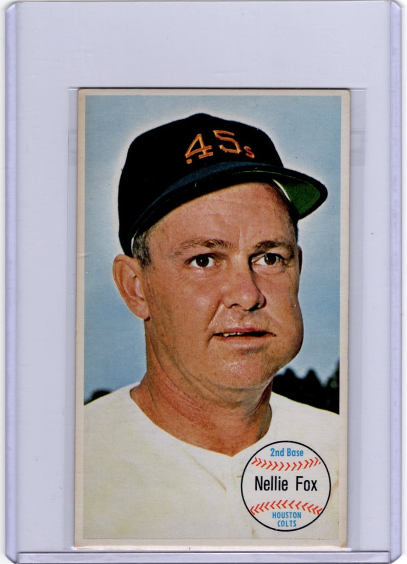 Nellie Fox 1964 Topps Giants #13 HOF Vintage Baseball Card (1 of 2)