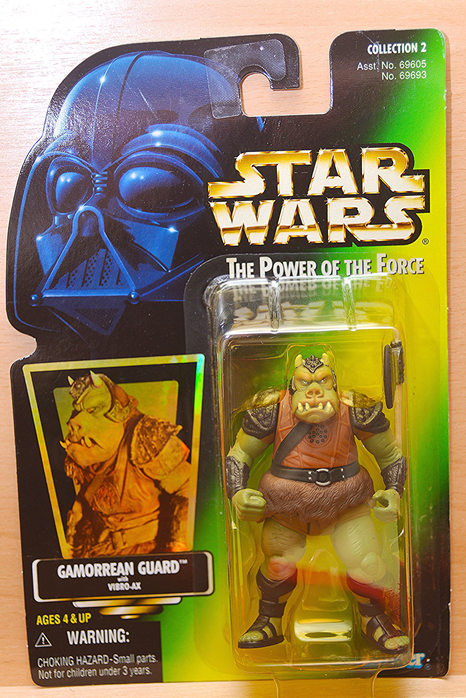 1997 Star Wars "The Power of the Force" Collection 2: Gamorrean Guard with Vibro-Ax Kenner Action (1 of 1)