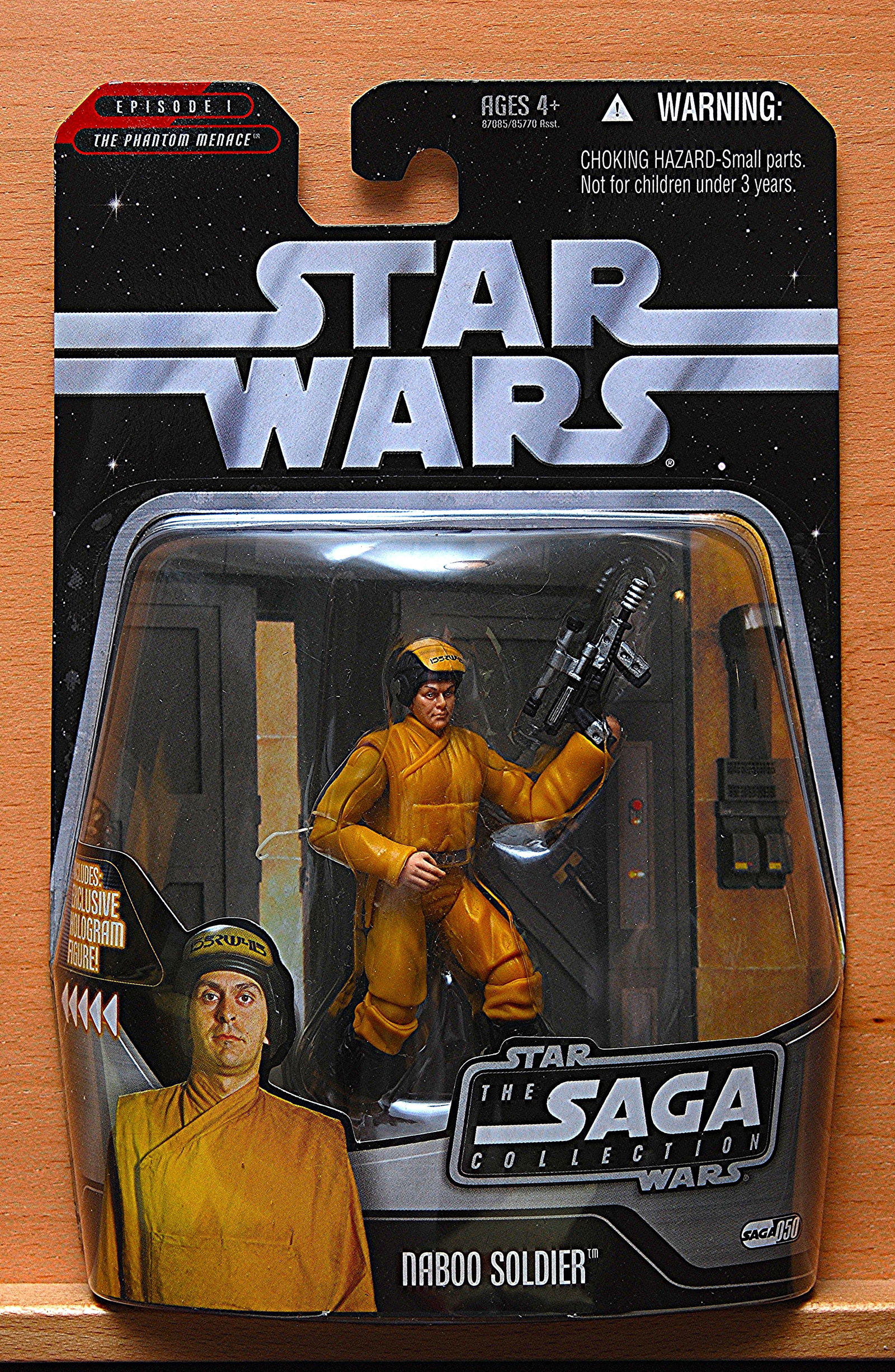 2006 Star Wars Hasbro Naboo Soldier The Saga Collection Action Figure (1 of 1)