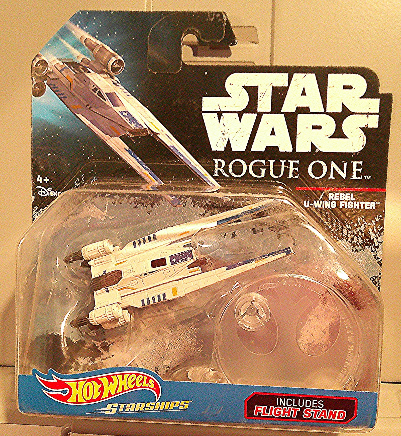 Hot Wheels Staships: Star Wars Rogue One Rebel U-Wing Fighter Die Cast Metal Toy Starship with (1 of 1)