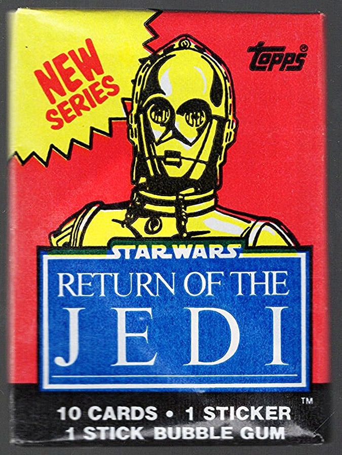 1983 Topps Series 2 Star Wars Return of the Jedi Wax Pack (1 of 1)