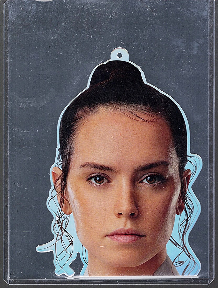 Rey Oversized Diecut 2025 Star Wars Chrome #CDC-19: Luke Skywalker, Han Solo, Darth Vader, George Lucas, A New Hope, Millenium Falcon, Death Star, Princess Leia, Obi Wan Kenobi, R2-D2, Chewbacca. New In Box/Carded NIB Star Wars Vintage Figures. Collect