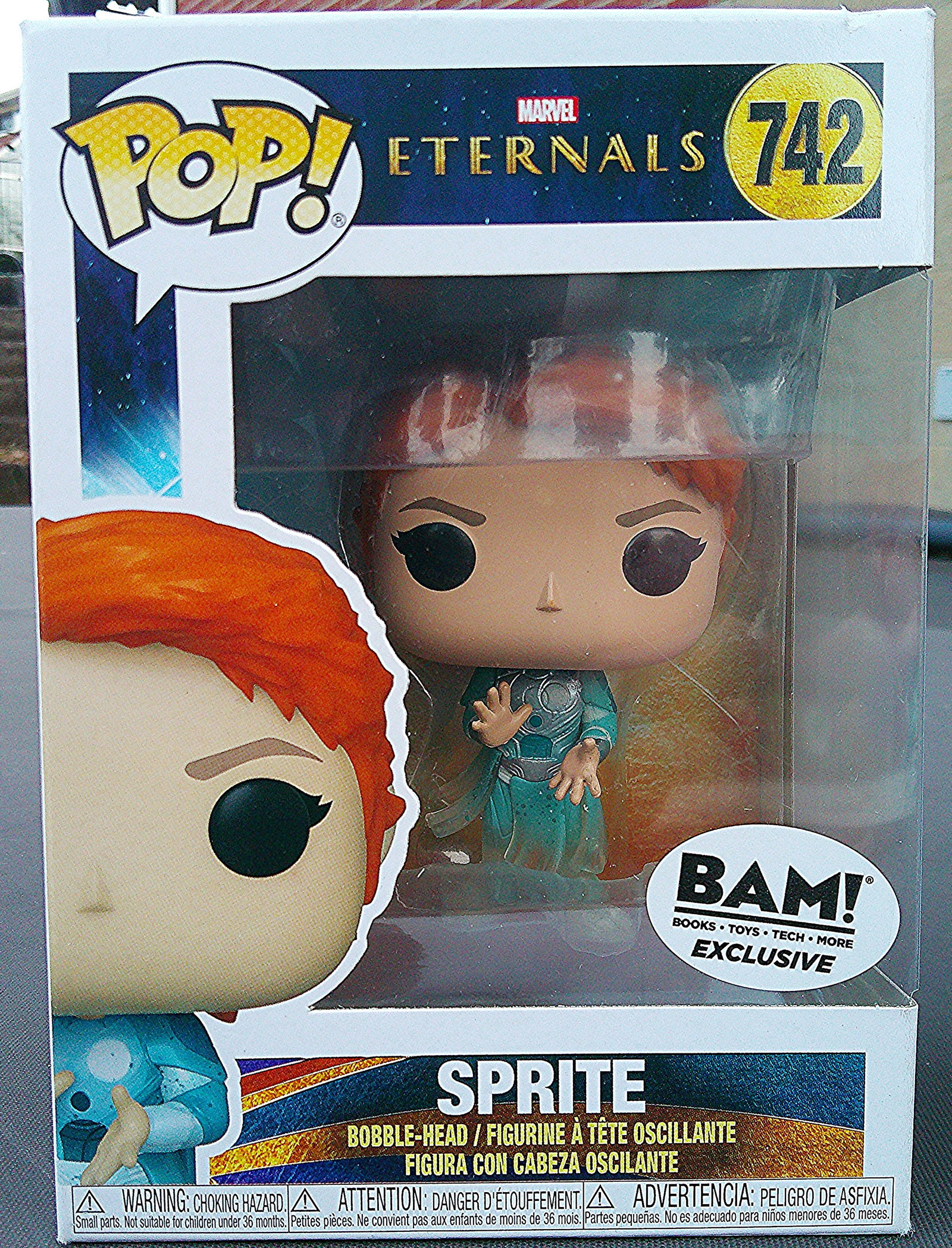 2021 Marvel Eternals Funko Pop - Marvel Eternals Sprite Bobblehead #742 (1 of 1)