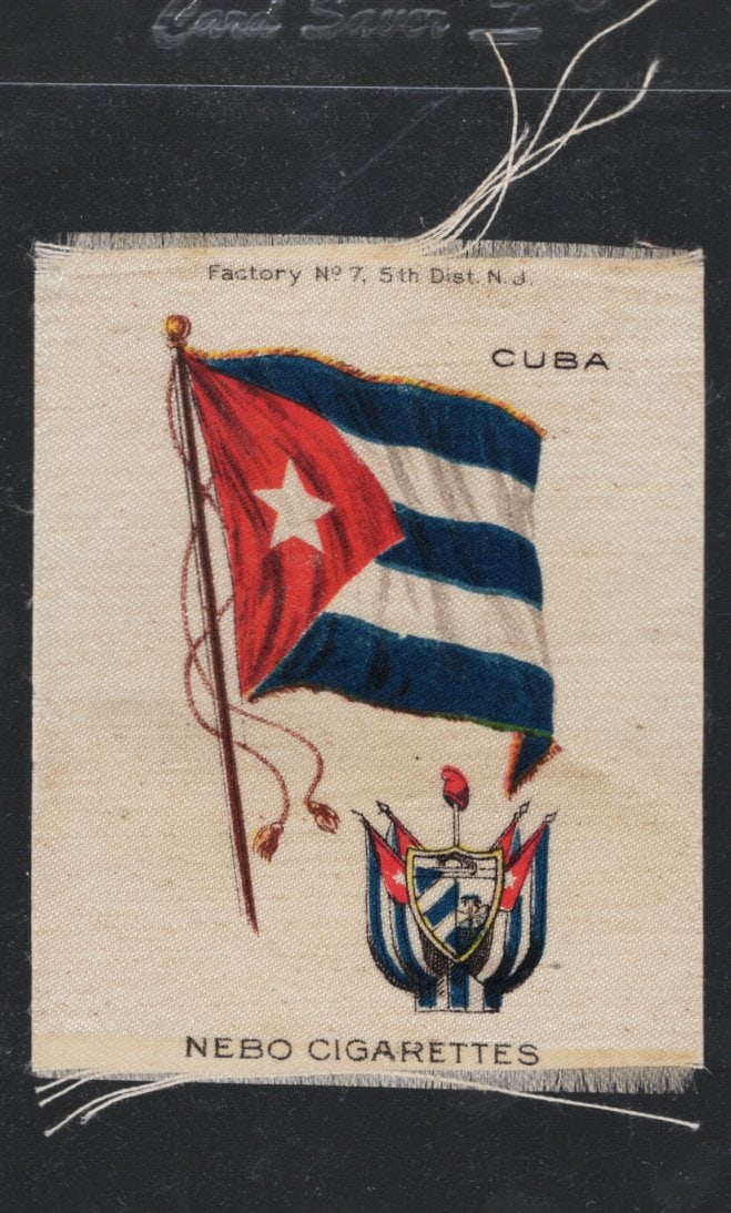 Silk From Nebo Cigarette Pack Circa 1910 Factory No. 7 5th District New Jersey Cuba (1 of 1)
