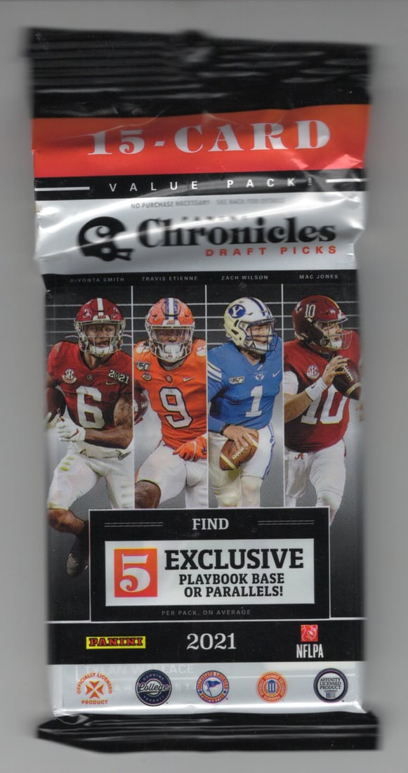 2021 Panini Chronicles  Draft Picks Football Card Hanger Value Pack, Sports Cards, Football Cards (1 of 1)