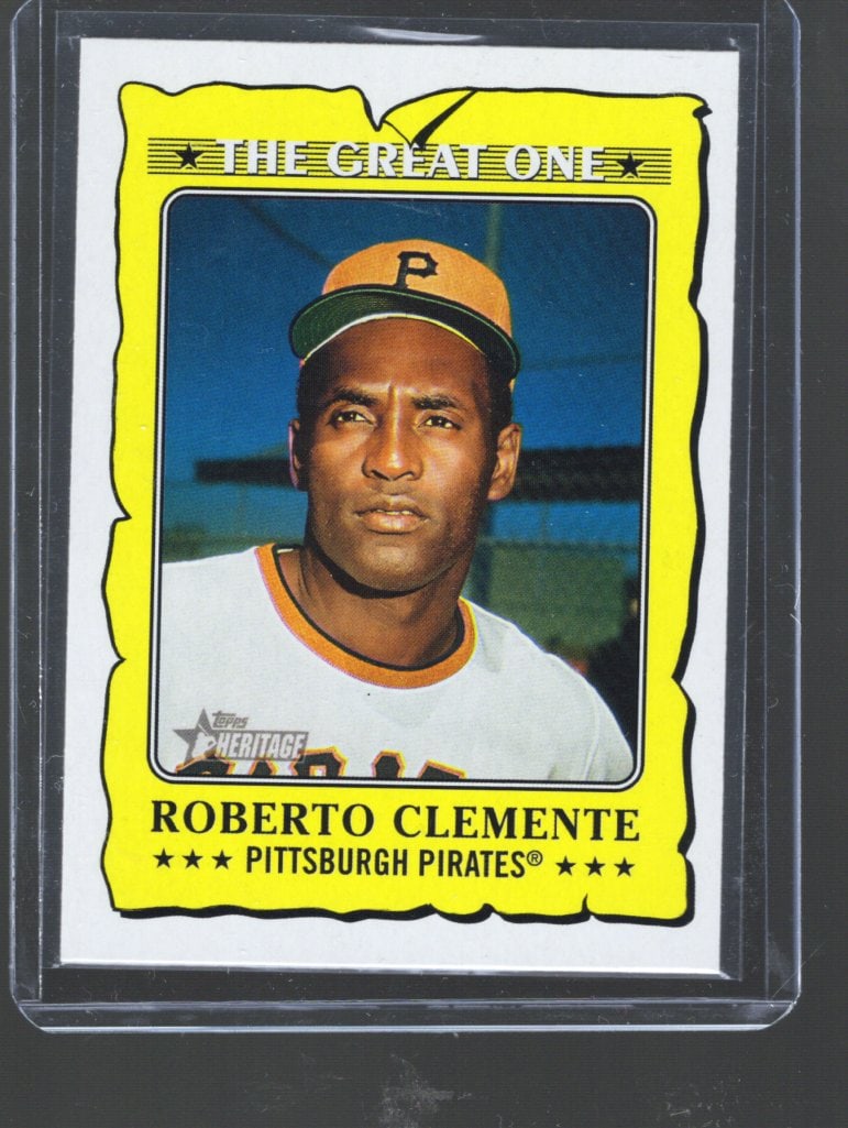 2021 Topps MLB Trading Cards, Roberto Clemente The Great One Tribute Card #GO-4: Topps Baseball MLB Trading & Sports Cards, Sports Cards for Sale Near Me, World Series & Hall of Fame Players Memorabilia, Refractors, X-Fractors, Numbered, SP, SSP, Valuable Auction Memorabilia Lots 