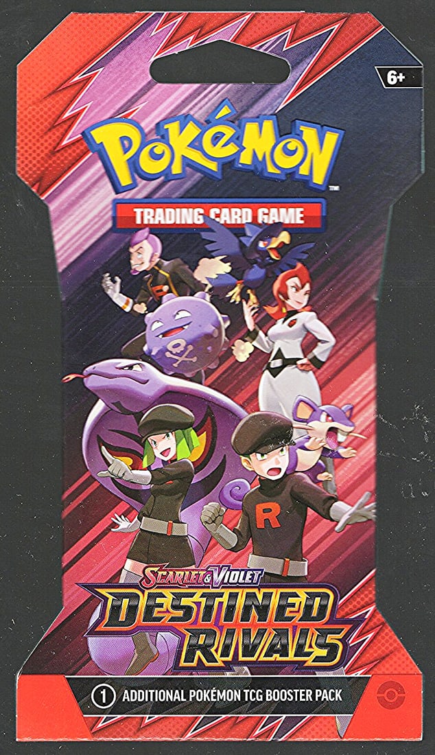2024 Pokemon Scarlet & Violet Destined Rivals Sleeved 10 Card Booster Pack Charizard: Pokemon Trading Card Game Cards, Charizard, Pikachu, Mewto, EX, Referse Holo, Holo Rare Cards, Secret Rare Cards, Full Art Cards, Evee, 3 Stars Ultra Rare Cards, Double Rare, Illustration Rare, Specia