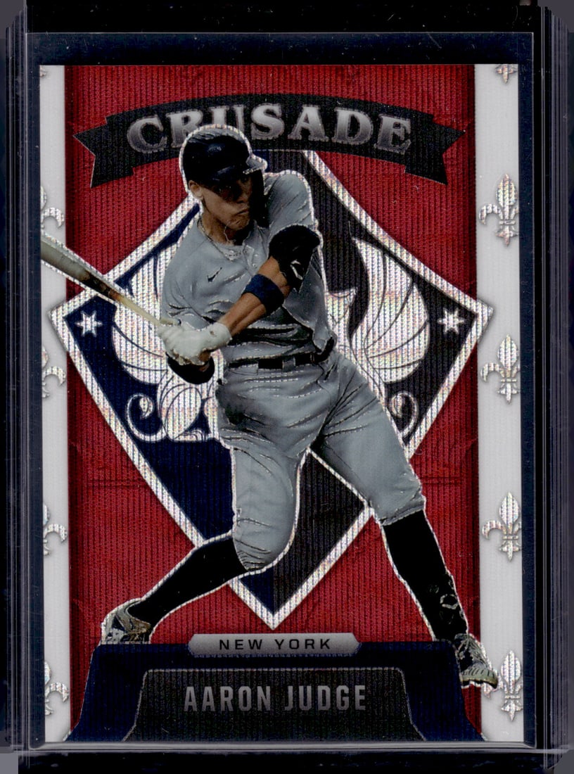Aaron Judge Ruby Wave /199 2022 Chronicles Crusade #23 New York Yankees (1 of 2)