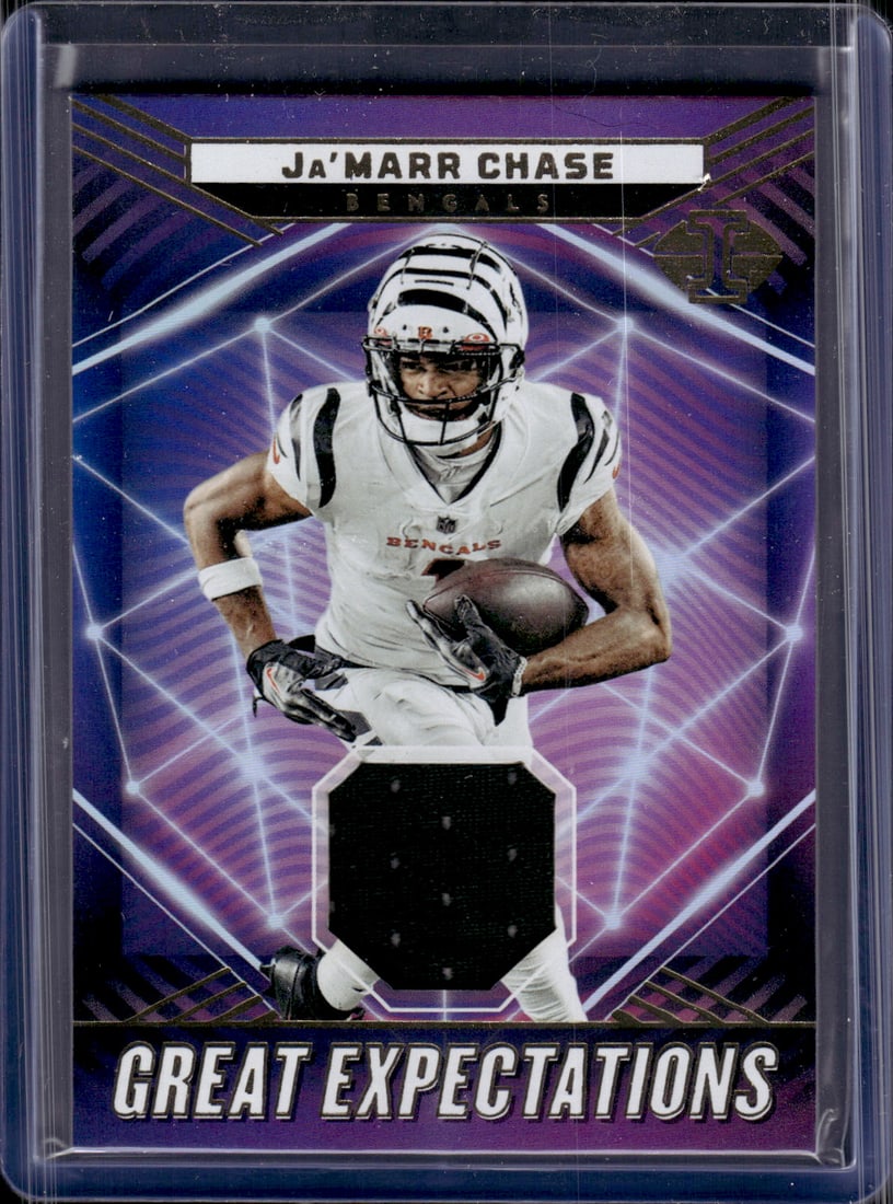 Ja'Marr Chase Great Expectations Patch 2023 Illusions #GE-JCH Cincinnati Bengals (1 of 2)