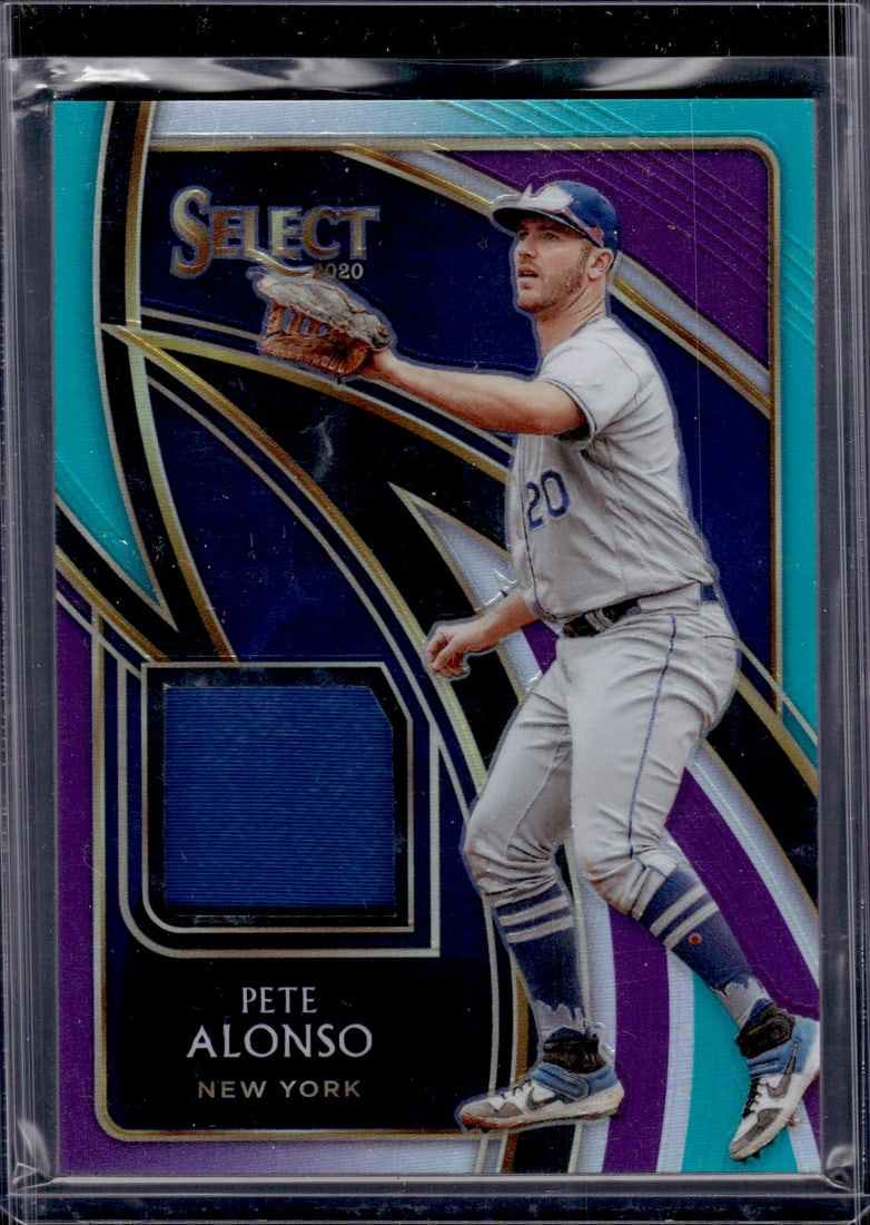 Pete Alonso Tri Color Prizm Patch /75 2020 Select #SS-PA Mets, Orioles (1 of 2)