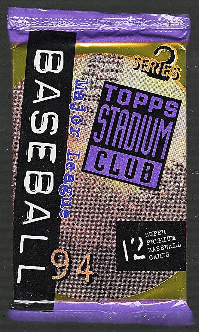 1994 Topps Vintage SERIES 2 Baseball Card Retail Box Wax Pack (1 of 1)