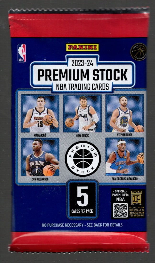 2023-24 Panini NBA Hoops Premium Stock Basketball Card BLASTER BOX PACK - Victor Wembanyama: Panini Basketball NBA Trading & Sports Cards, Rookie Cards in this Set are Victor Wembanyama, Brandon Miller, Scoot Henderson, Amen Thompson, Numbered, Cracked Ice, Attack the Rack, SSP, SP, Anthony E