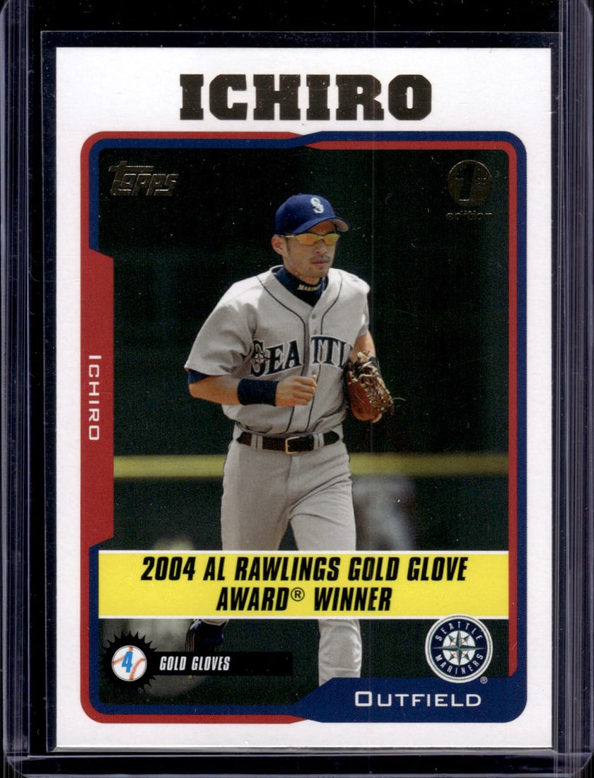 Ichiro 1st Edition 2005 Topps #702 Seattle Mariners (1 of 2)