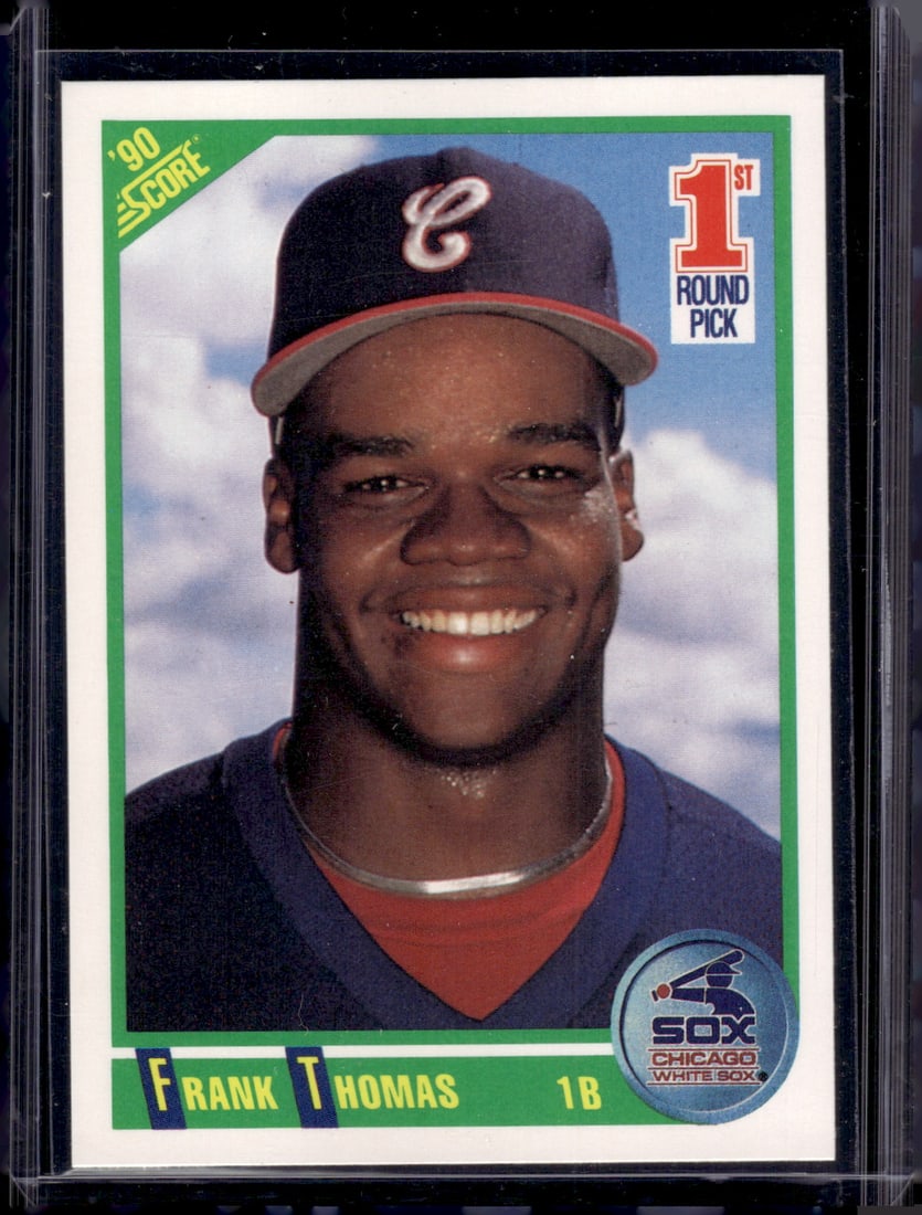 Frank Thomas Rookie Card 1990 Score #663 Chicago White Sox (1 of 2)