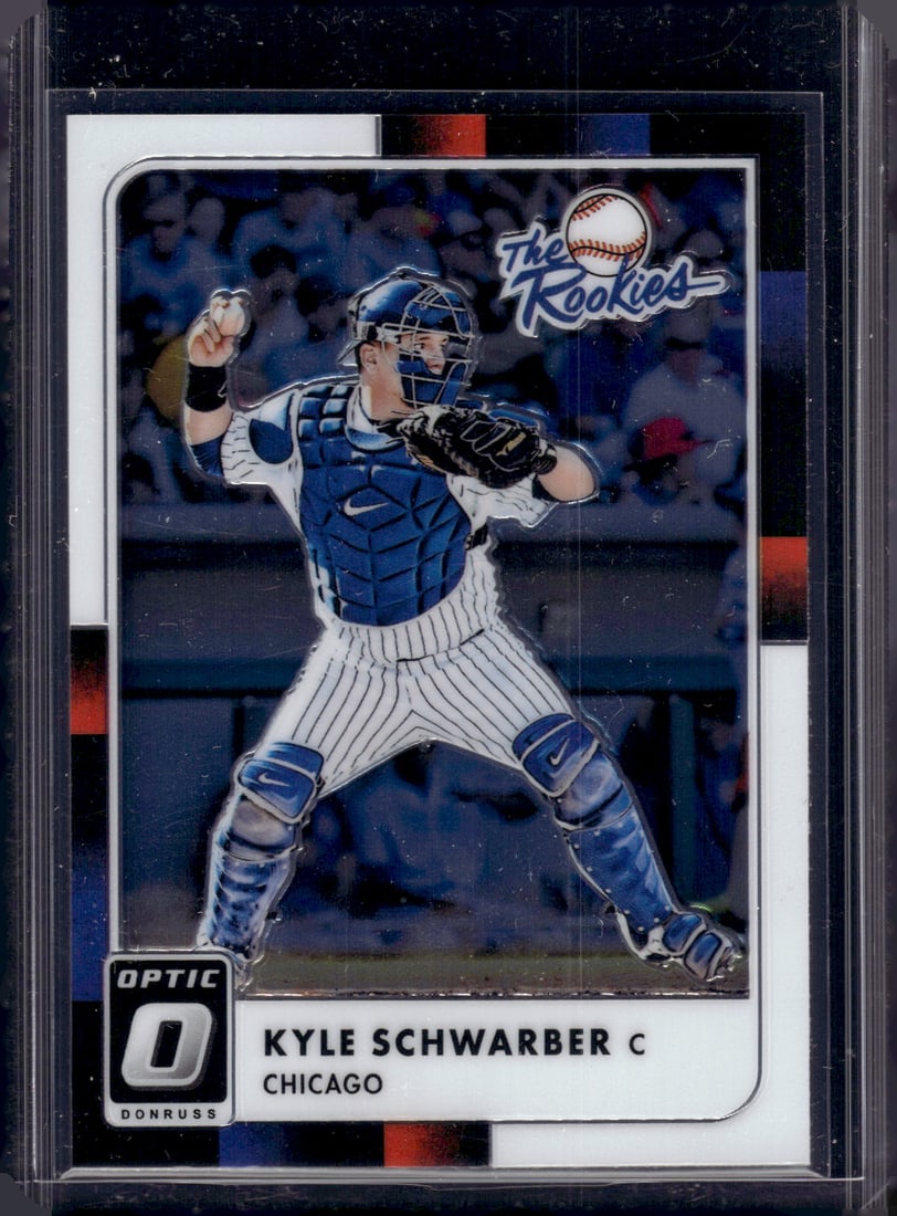 Kyle Schwarber The Rookies 2016 Donruss Optic #TR1 Cubs, Phillies (1 of 2)