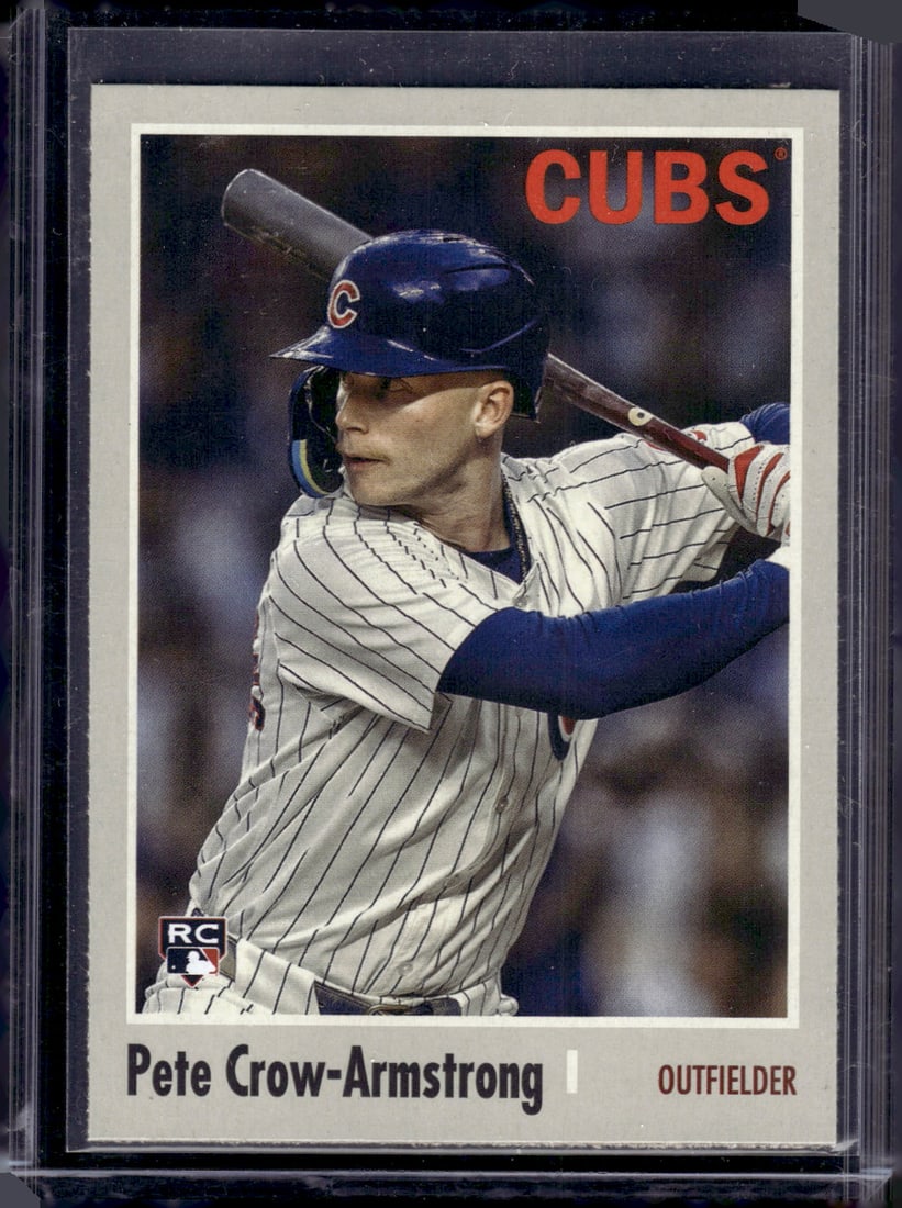 Pete Crow-Armstrong Rookie Card 2024 Topps Archives #146 Chicago Cubs: Topps Baseball MLB Trading & Sports Cards, Sports Cards for Sale Near Me, World Series & Hall of Fame Players Memorabilia, Refractors, X-Fractors, Numbered, SP, SSP, Valuable Auction Memorabilia Lots 