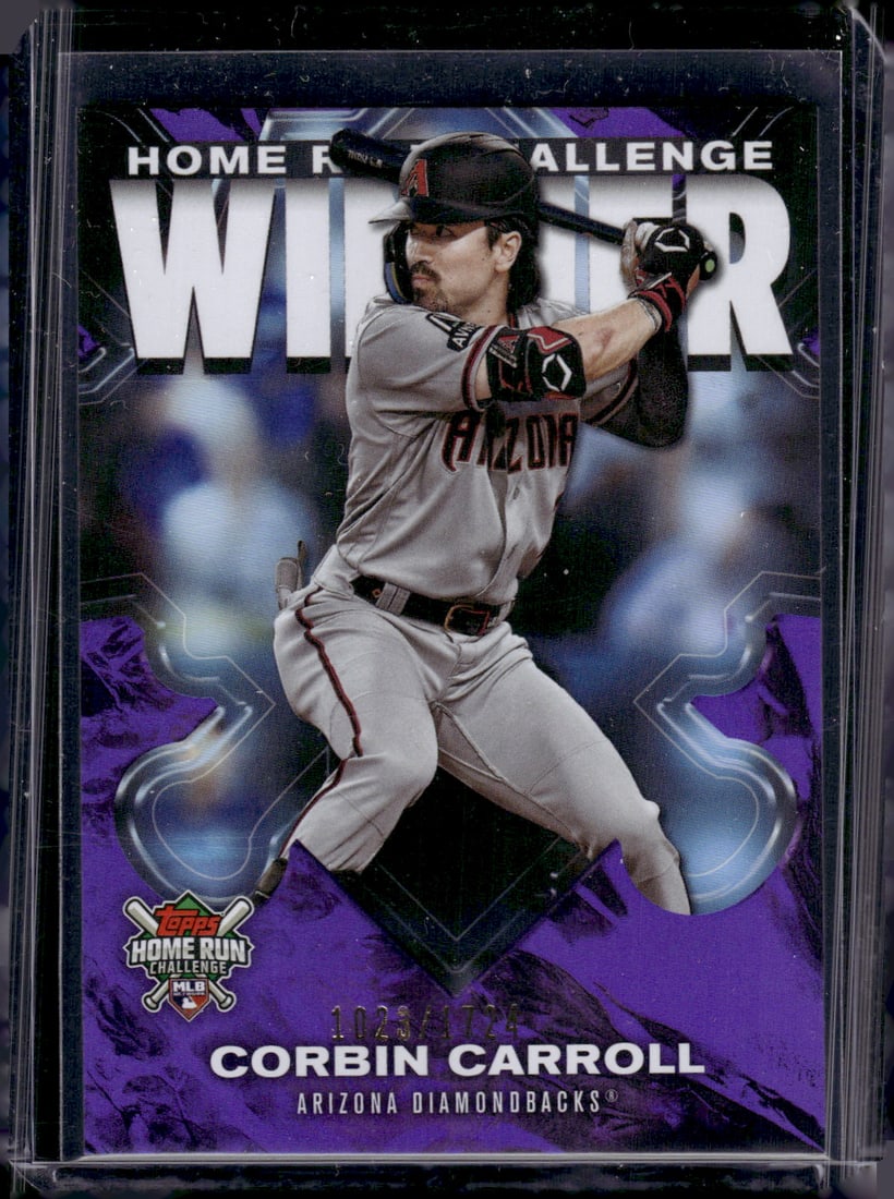 Corbin Carroll Home Run Challenge Winner /1724 2024 Topps #HRCW-3 Diamondbacks: Topps Baseball MLB Trading & Sports Cards, Sports Cards for Sale Near Me, World Series & Hall of Fame Players Memorabilia, Refractors, X-Fractors, Numbered, SP, SSP, Valuable Auction Memorabilia Lots 