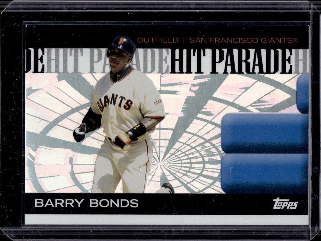 Barry Bonds Hit Parade 2006 Topps #HR1 San Francisco Giants: Topps Baseball MLB Trading & Sports Cards, Sports Cards for Sale Near Me, World Series & Hall of Fame Players Memorabilia, Refractors, X-Fractors, Numbered, SP, SSP, Valuable Auction Memorabilia Lots 