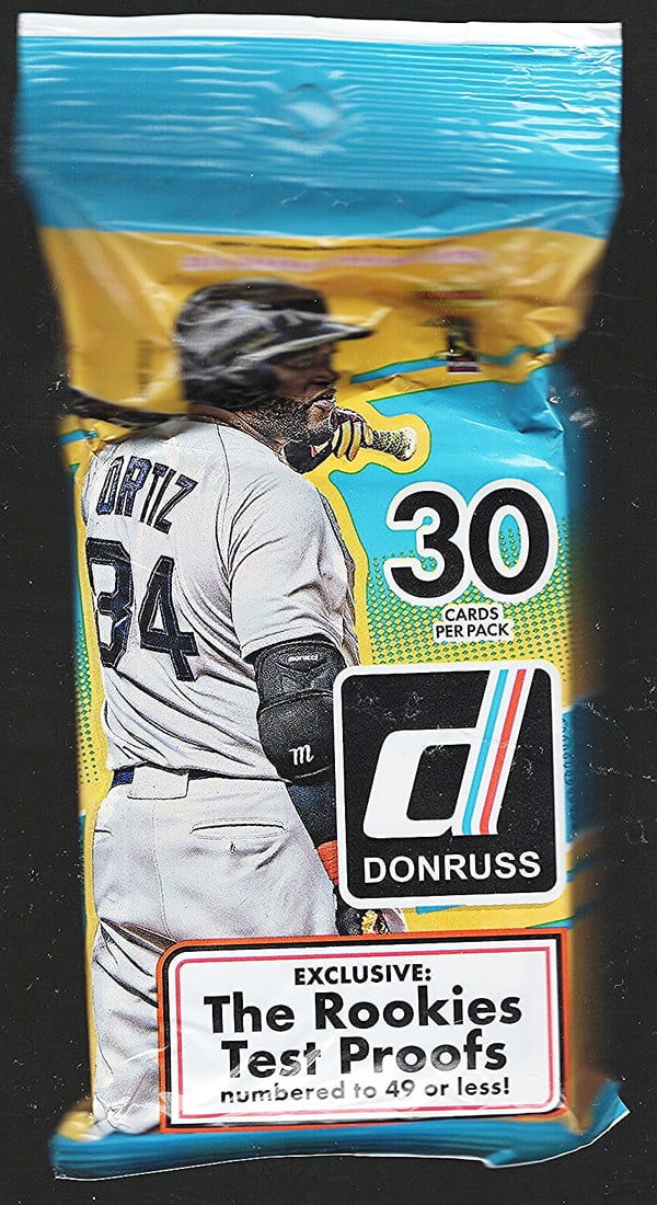 2016 Donruss Baseball HANGER VALUE FAT PACK - MLB Sports Trading Cards (1 of 1)