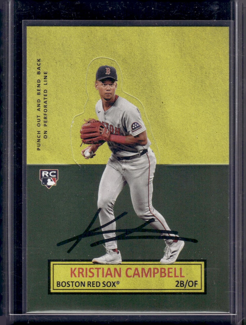 Kristian Campbell Rookie Card 2025 Topps Archives #64SU-9 Boston Red Sox (1 of 2)