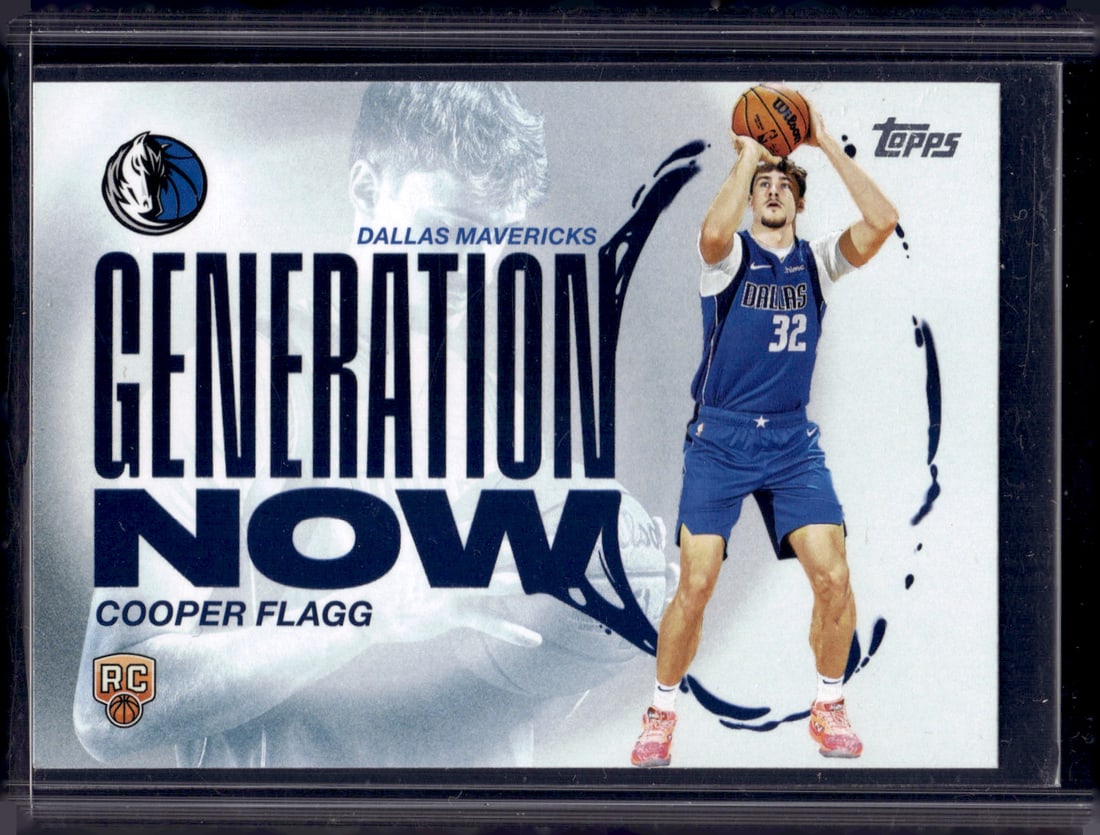 Cooper Flagg Rookie Card Generation Now 2025-26 Topps #GN-1 Dallas Mavericks (1 of 2)