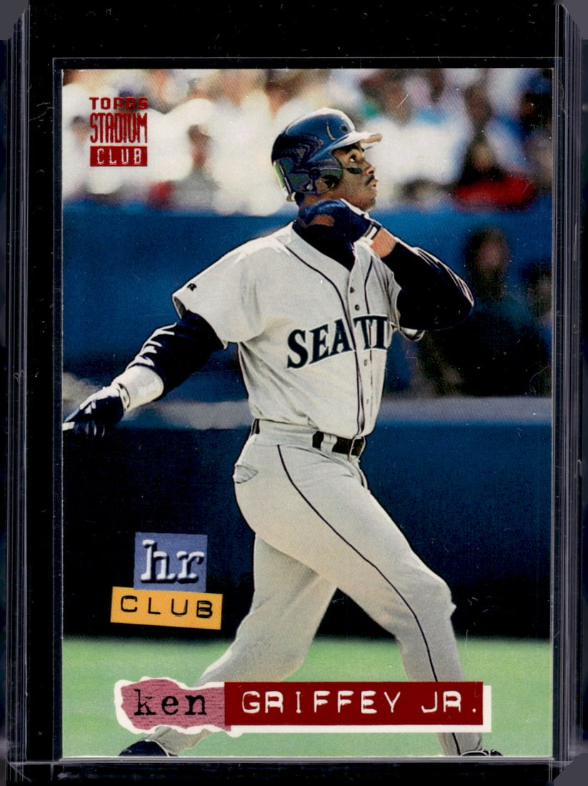 Ken Griffey Jr. 1994 Topps Stadium Club #262 Seattle Mariners: Topps Baseball MLB Trading & Sports Cards, Sports Cards for Sale Near Me, World Series & Hall of Fame Players Memorabilia, Refractors, X-Fractors, Numbered, SP, SSP, Valuable Auction Memorabilia Lots 