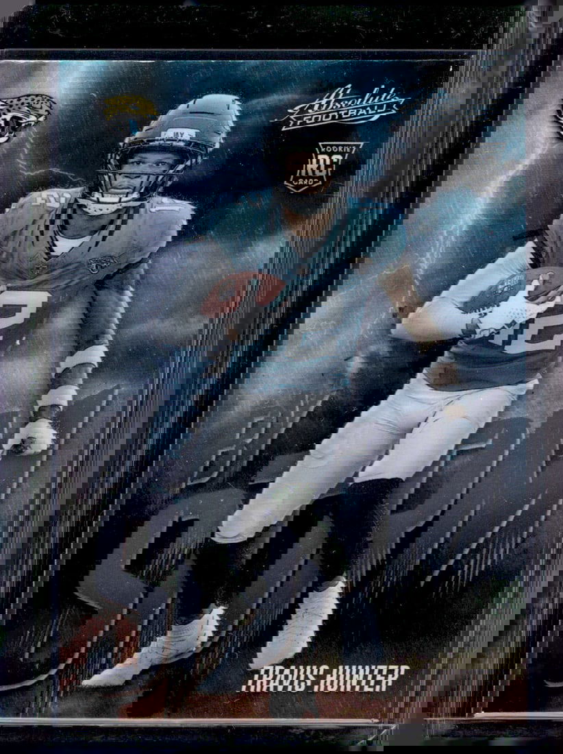 Travis Hunter Rookie Card By Storm 2025 Absolute #17 Jaguars (1 of 2)
