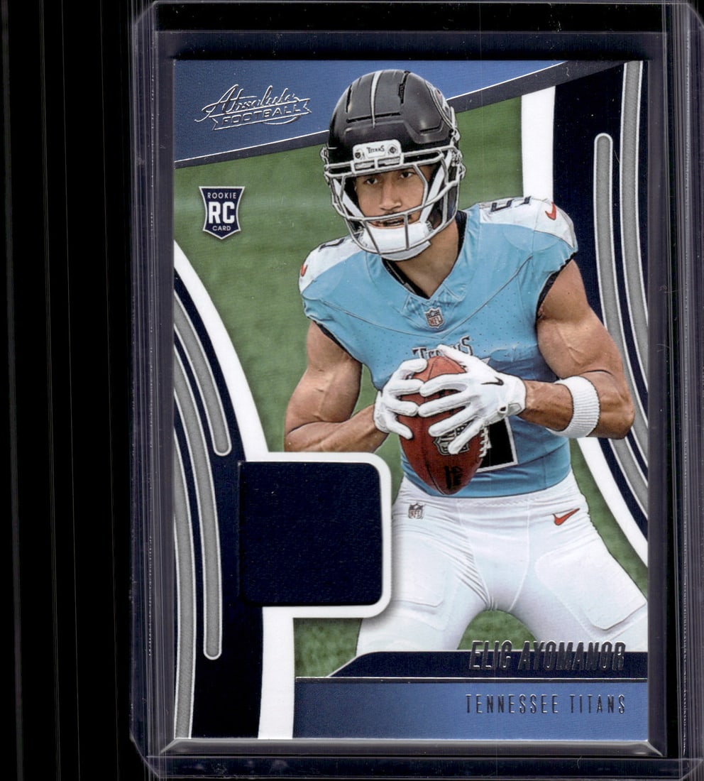Elic Ayomanor Rookie Patch 2025 Absolute #ARM-EYR Tennessee Titans (1 of 2)