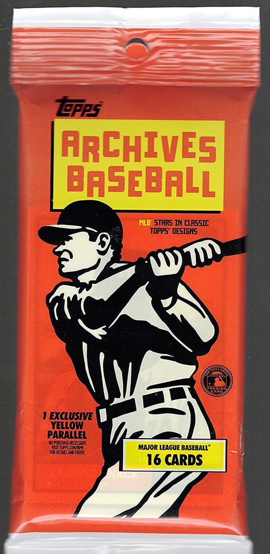 2024 Topps Archives Baseball Card HANGER VALUE PACK Sports Cards (1 of 1)