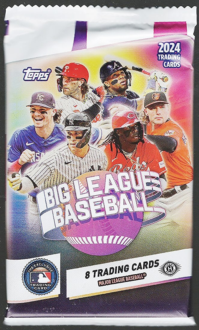 2024 Topps BIG LEAGUE Baseball HOBBY BOX PACK - Paul Skenes, Elly De La Cruz Rookie Cards (1 of 1)