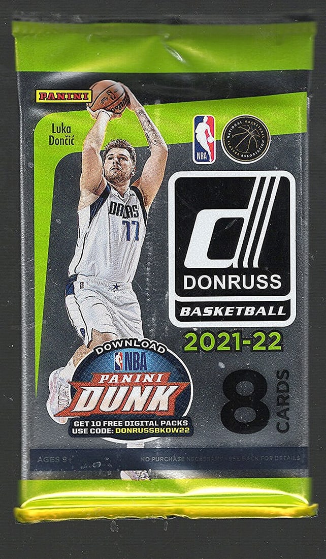 2021 Donruss Basketball BLASTER BOX PACK - RC's: Cade Cunningham, Scottie Barnes, Sengun (1 of 1)