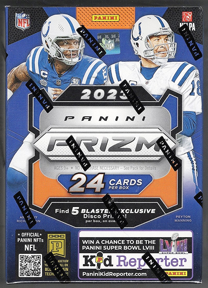 2023-24 Panini Prizm Football BLASTER BOX - RC's: C.J. Stroud, Bijan Robinson, Sam LaPorta: Panini Rookie Football NFL Trading & Sports Cards, Rookie Cards in This Set are C.J. Stroud, Bijan Robinson, Sam LaPorta, Jordan Addison, Football & Sports Cards for Sale Near Me, Silver, Wave, Autogr