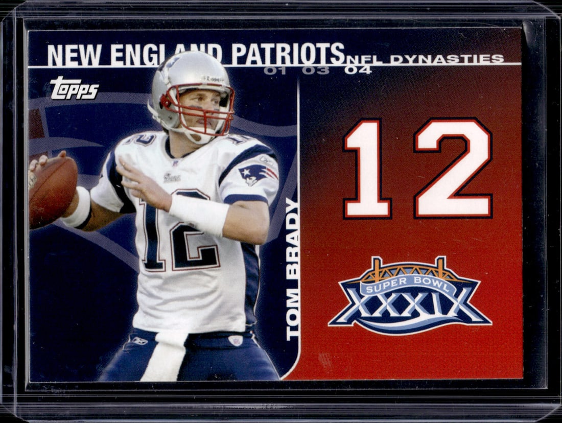 Tom Brady NFL Dynasties 2008 Topps #DYN-TB2 New England Patriots (1 of 2)