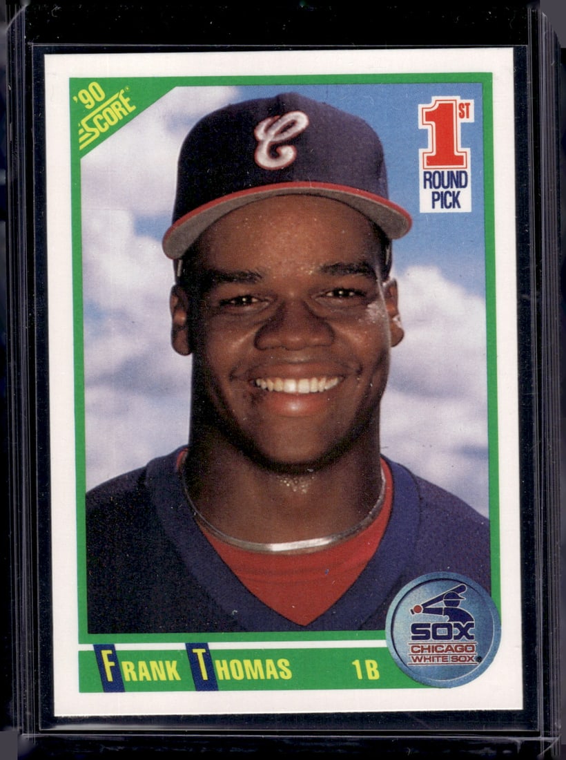 Frank Thomas Rookie Card 1990 Score #663 Chicago White Sox (1 of 2)