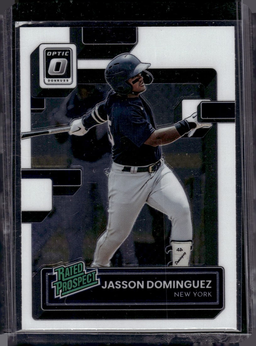 Jasson Domingeuz Rated Prospect 2022 Donruss Optic #RP-2 New York Yankees: Donruss Baseball MLB Trading & Sports Cards, Sports Cards for Sale Near Me, Prizm, Mosaic, Select, SP, SSP, Auction Memorabilia Lots for Sale On Line, World Series & Hall of Fame Players, Diamond King