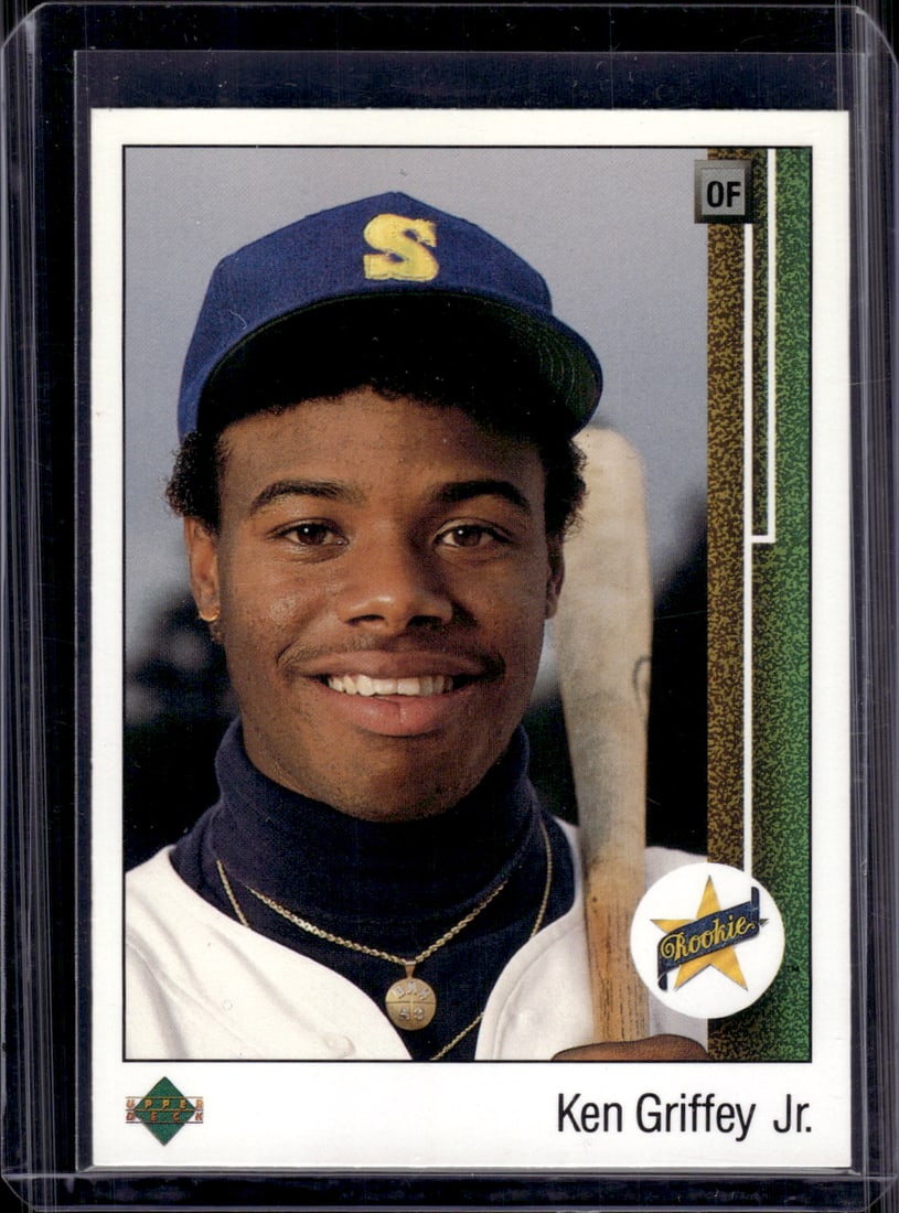 Ken Griffey Jr. Rookie Card 1989 Upper Deck #1 Seattle Mariners (1 of 2)