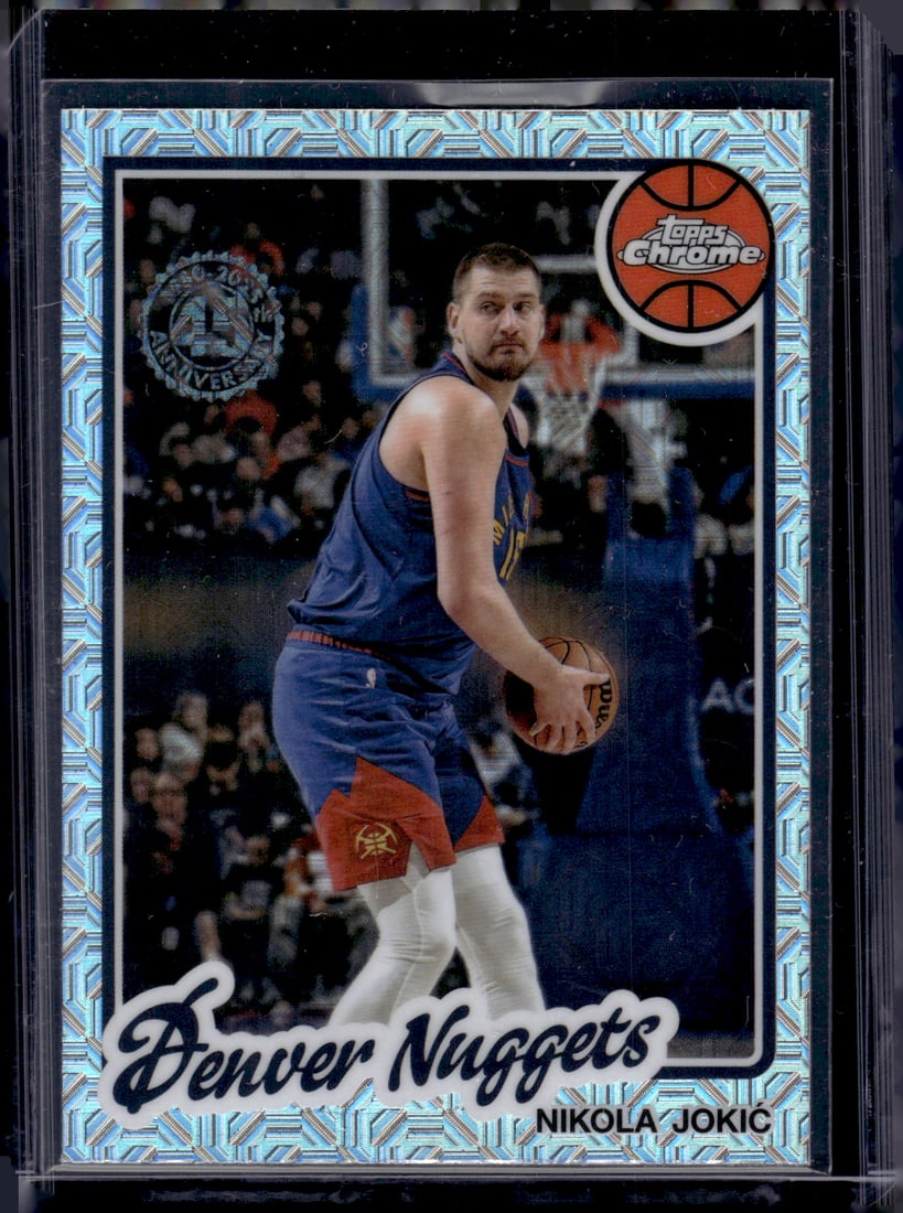 Nikola Jokic Silver Pack Mojo 2025-26 Topps Chrome #TC-NJ Denver Nuggets (1 of 2)